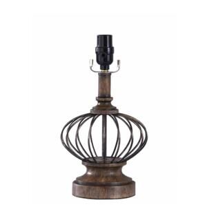 New StyleCraft Table Lamp - Brown Vintage Style